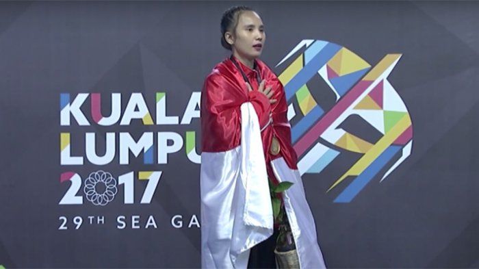 Wewey Wita di SEA Games 2017 lalu