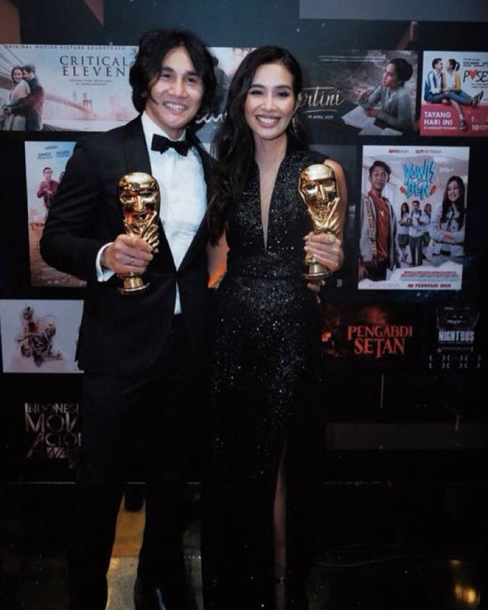  Vino G Bastian dan Marsha Timothy yang sama-sama berprestasi