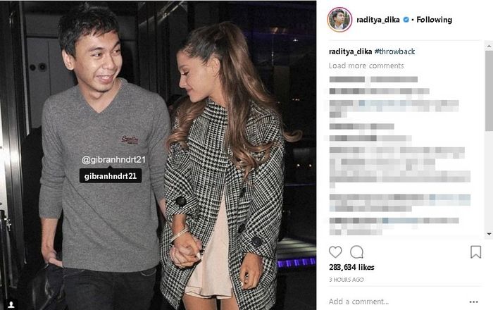 Unggahan Raditya Dika