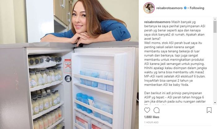 Postingan dr Reisa Broto Asmoro