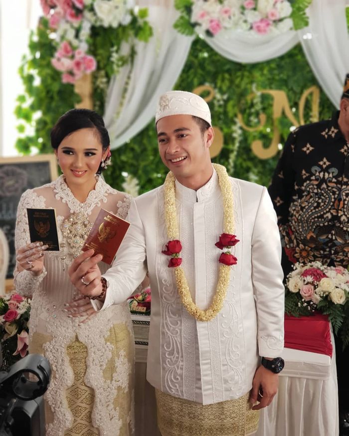 Tersebar foto pernikahan Eza Gionino dan Meiza Aulia