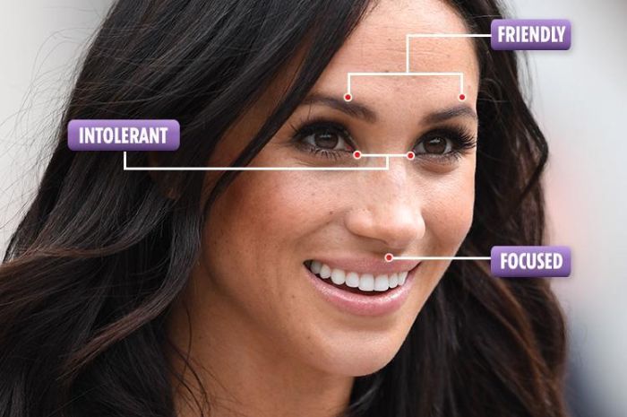 Seorang ahli pembaca wajah ungkapkan sisi lain Meghan Markle