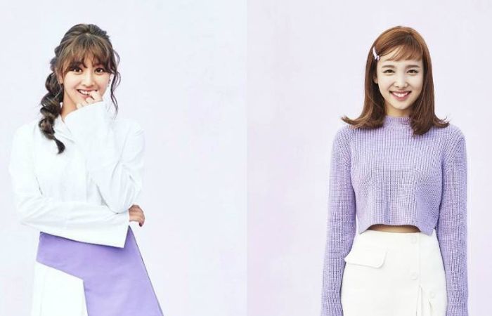 Nayeon dan Jihyo TWICE