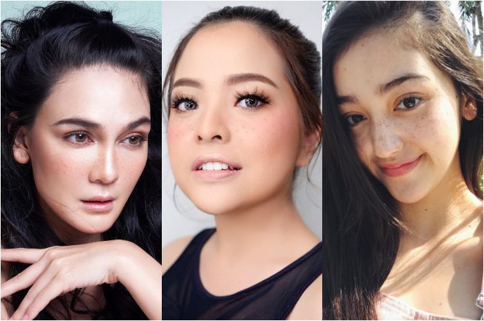 Makeup freckles ala artis Indonesia