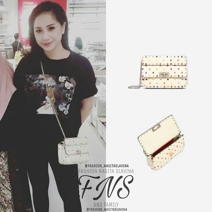 Rockstud Spike Small Chain Bag by Valentino 