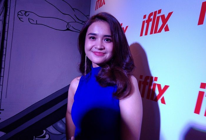 Michelle Ziudith saat ditemui Grid.ID di kawasan Sudirman, Jakarta Selatan, Rabu (25/7/2018).