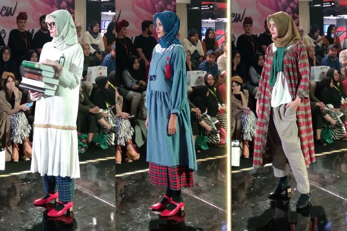 Deretan busana Librarian