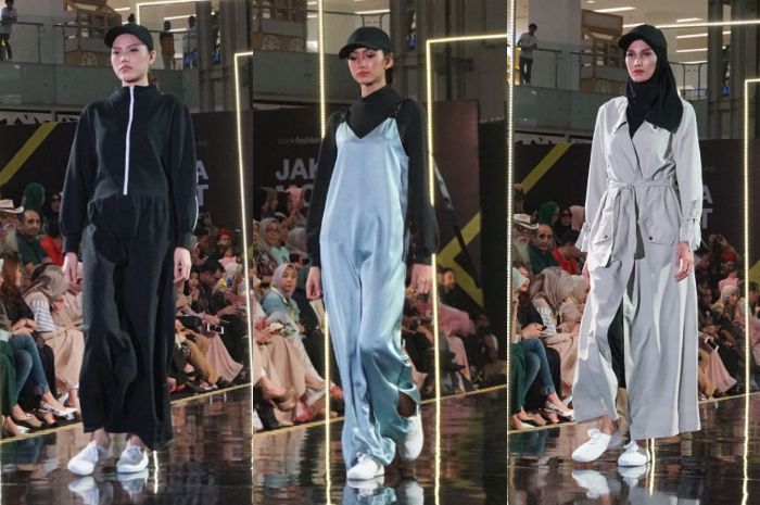 Karya Imen, desainer asal Austria dilenggangkan di Jakarta Modest Fashion Week
