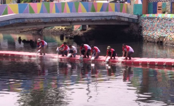 HKTI DKI Jakarta menyebarkan 500 kg bubuk deogone.