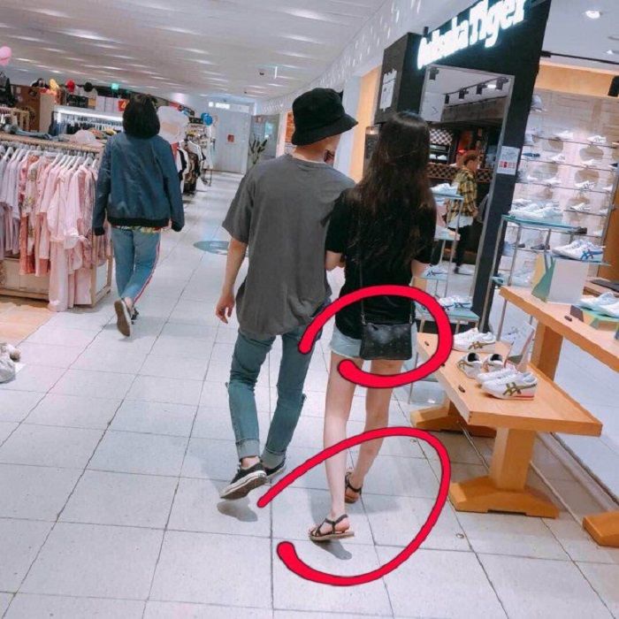 Hui Pentagon dan Soojin (G)I-DLE kepergok bersama di pusat perbelanjaan