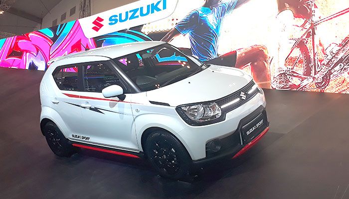 Suzuki Ignis mesinnya pakai perbandingan kompresi  11 : 1, cocok pakai pertamax