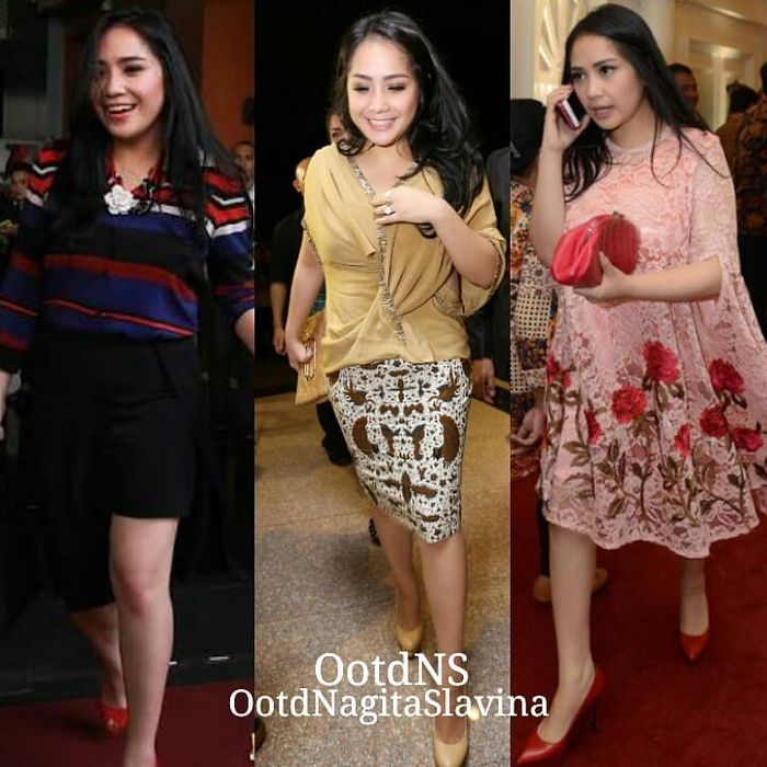 penampilan Nagita Slavina selalu menjadi sorotan netizen.