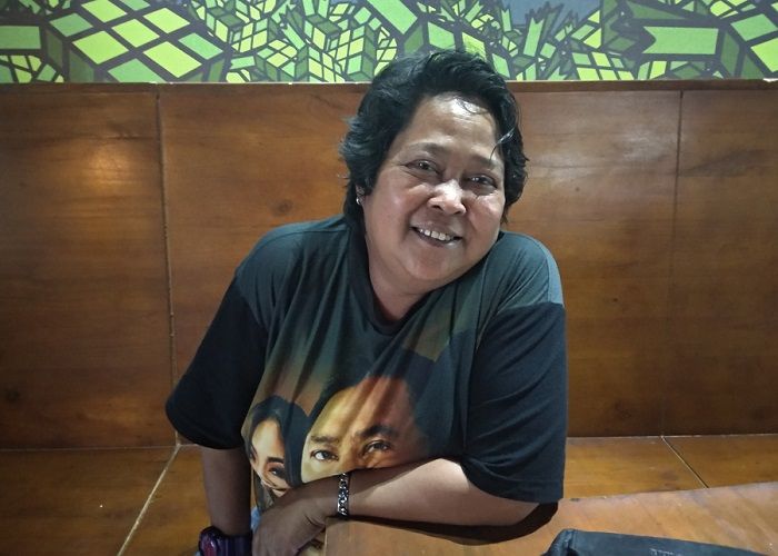 Suti Karno saat Grid.ID temui di kawasan Depok, Jawa Barat, Rabu (8/8/2018).