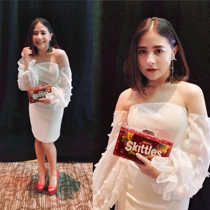 Penampilan Prilly Latuconsina selalu fashionable