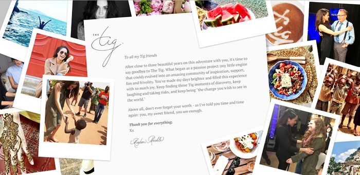 The Tig, blog milik Meghan Markle yang kini sudah tak aktif lagi