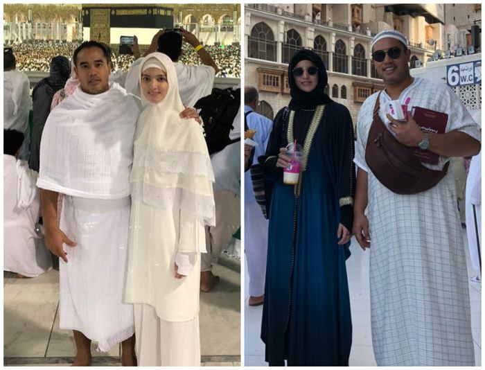 Nia Ramadhani dan Ardi Bakrie lakukan ibadah haji