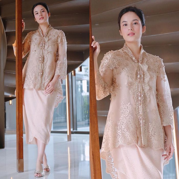 Chelsea Islan kenakan kebaya berbahan lace