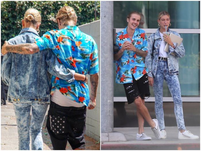 Gaya Rambut Justin Bieber dan Hailey Baldwin yang kompak