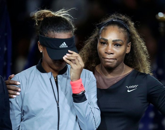 Naomi Osaka dan Serena Williams