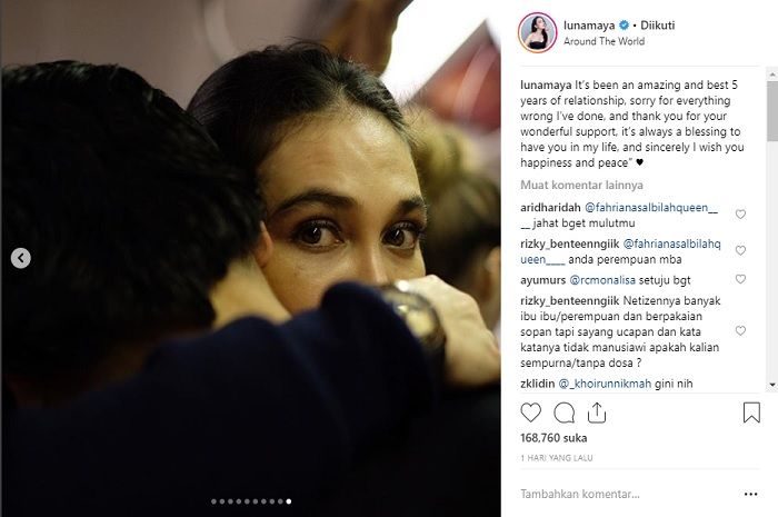 Luna Maya dan Reino Barack