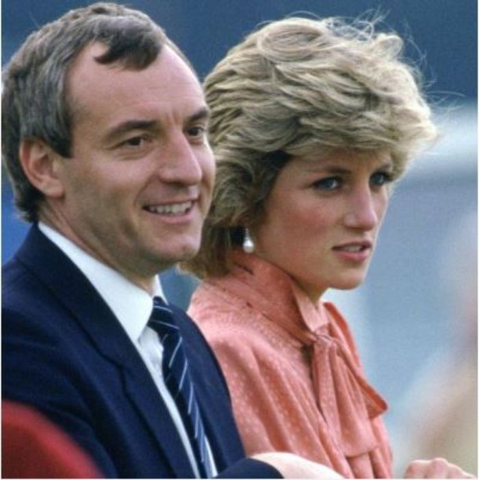 Barry Mannakee dan Putri Diana