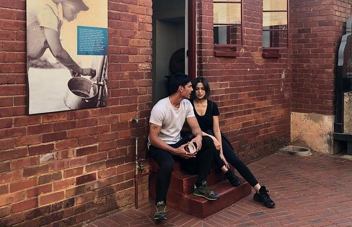 Richard Kyle bersama Jessica Iskandar di Museum Mandela