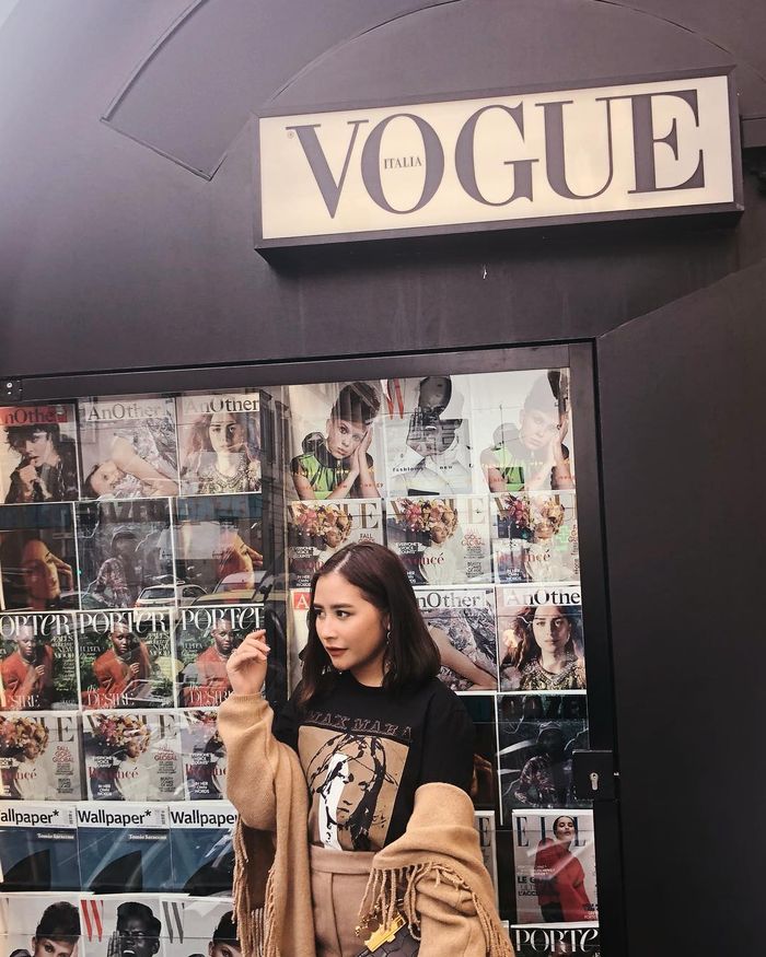 Penampilan Prilly Latuconsina di Millan Fashion Week