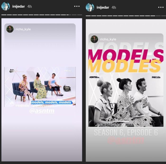 Kegiatan Jessica Iskandar saat hadiri acara Asia's Next Top Models season 6