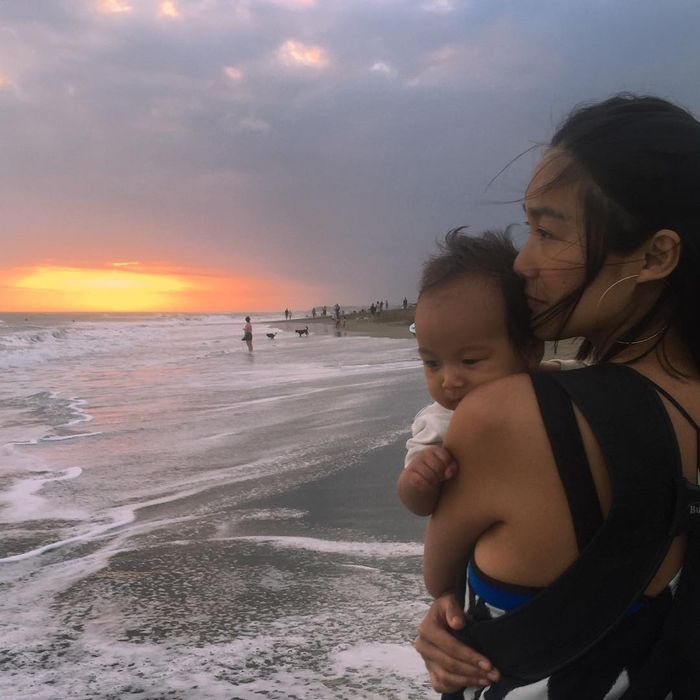 Dominique Diyose dan Meru.