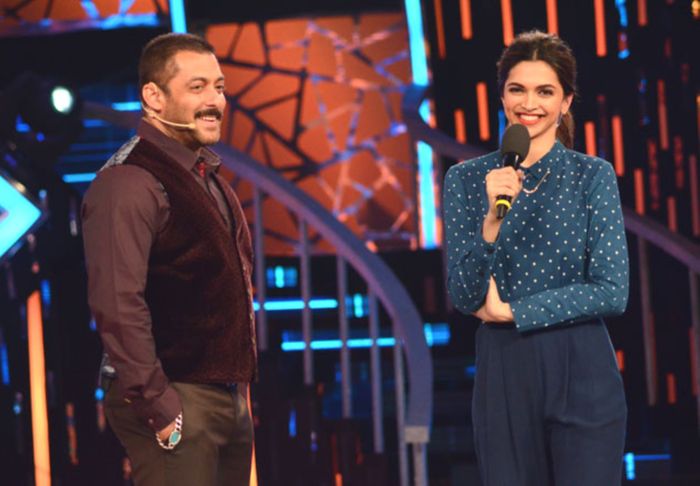 Salman Khan dilamar Deepika Padukone dalam sebuah acara reality show di TV India