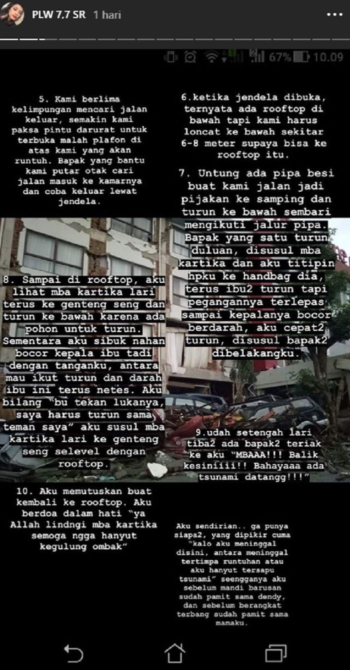 Selamat dari Maut, Pramugari Cantik Rekam Suasana Pesawat TNI AU Berisi 200 Korban Tsunami Palu!