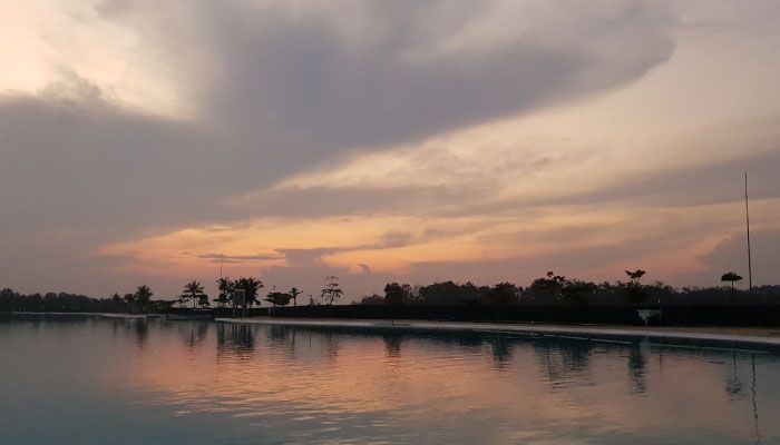 Jepretan sunset dengan Samsung Galaxy Note9