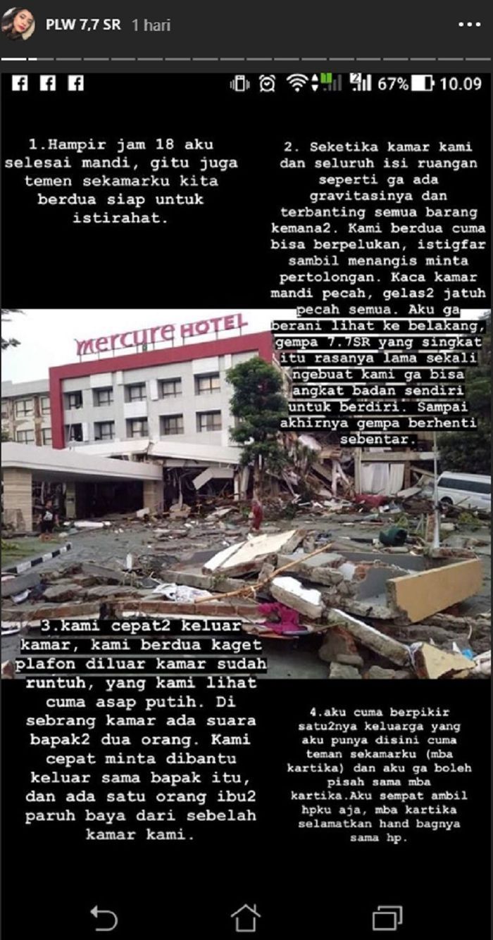 Selamat dari Maut, Pramugari Cantik Rekam Suasana Pesawat TNI AU Berisi 200 Korban Tsunami Palu!