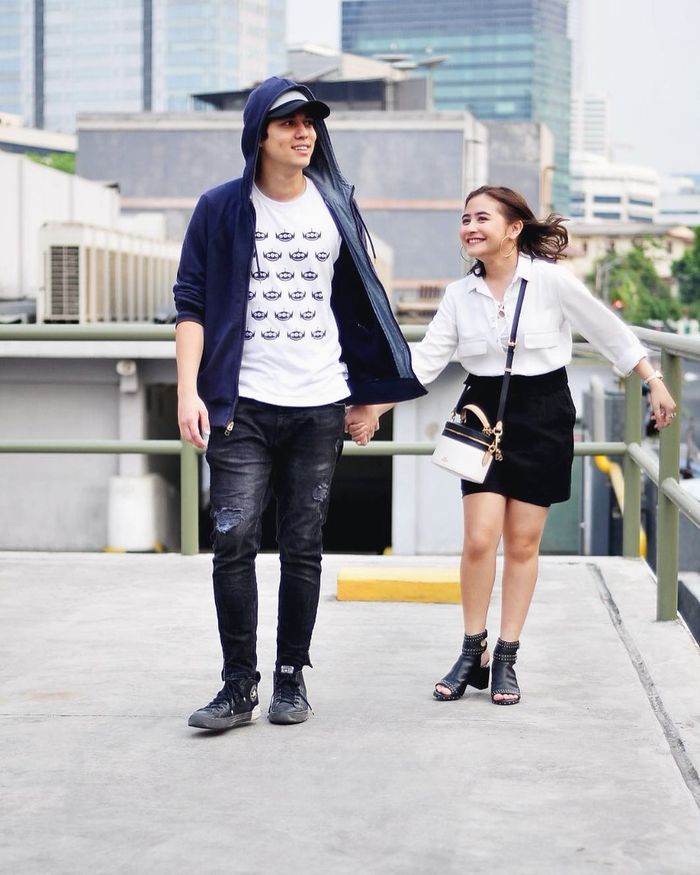 Prilly Latuconsina dan Maxime Bouttier