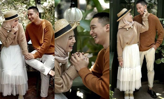 Raut ceria terpancar jelas dari wajah Melody