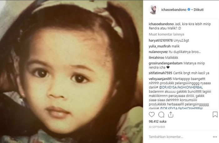 Unggahan Alyssa Soebandono