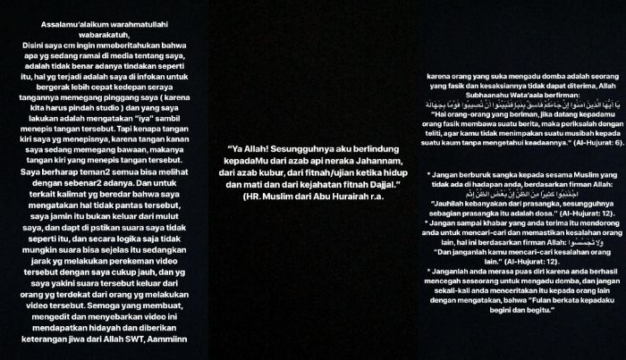 Klarifikasi Cut Meyriska tentang Video Viralnya bersama Raffi Ahmad