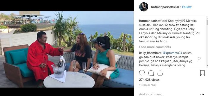 Hotman Paris akui blak-blakkan dirinya mengincar Feby Febiola