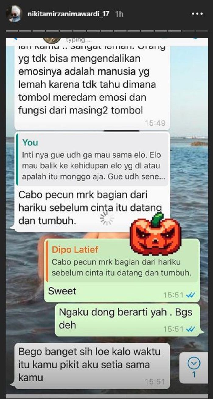 Bukti Chat Dipo Latief 