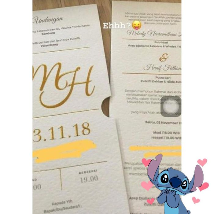 Tersebar undangan pernikahan Melody eks JKT48