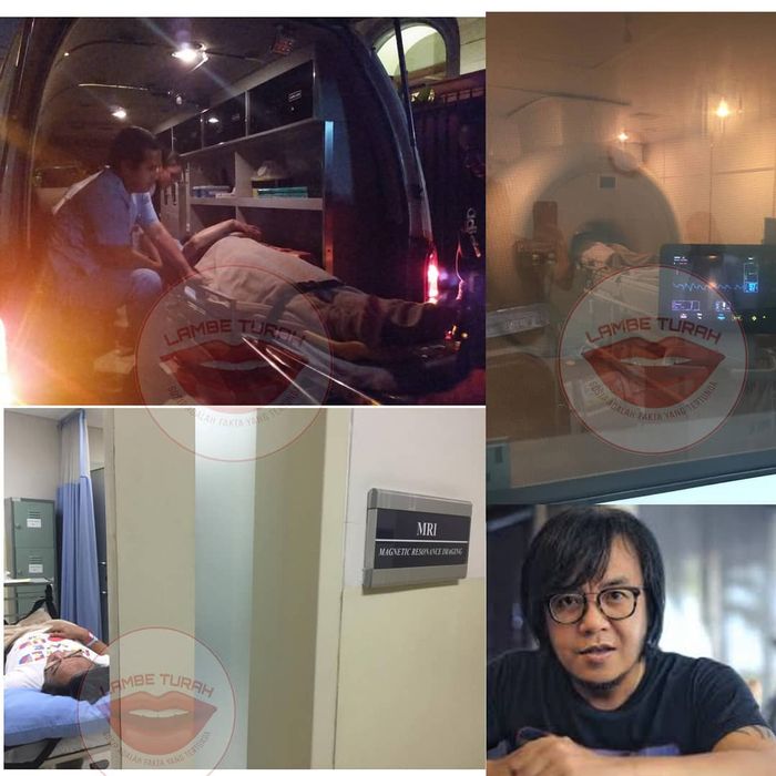 Ari Lasso dilarikan ke rumah sakit