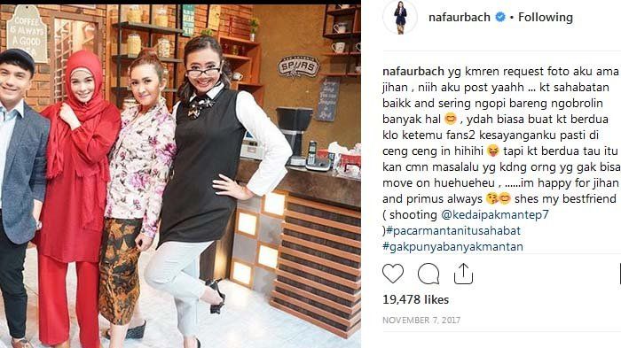 Nafa Urbach dan Jihan Fahira