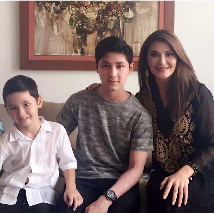 Unggahan pertama Tamara Bleszynski soal kematian yang dibahasnya bersama si Bungsu, Kenzou.