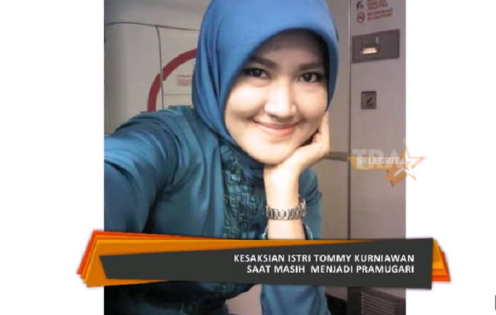 Istri Tommy Kurniawan, Lisya Nurrahmi, mantan pramugari