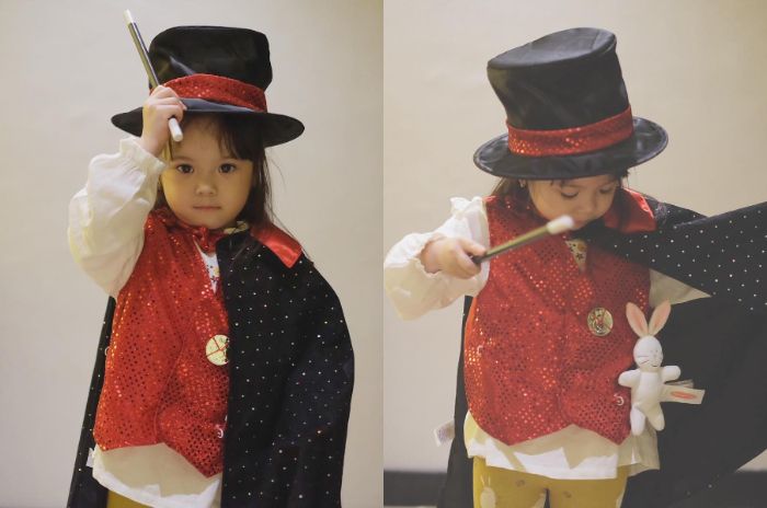 Gempi bergaya ala pesulap