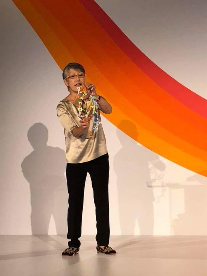 Dr. Ninomiya Sedang menyampaikan &ldquo;Bagaimana mengidentifikasi Umami&rdquo; 