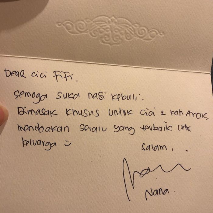 Surat Najwa Shihab buat adik Ahok