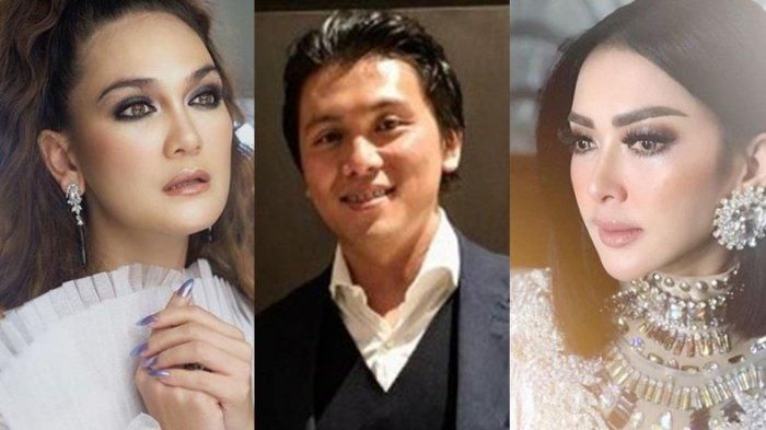 Luna Maya, Reino Barack, dan Syahrini
