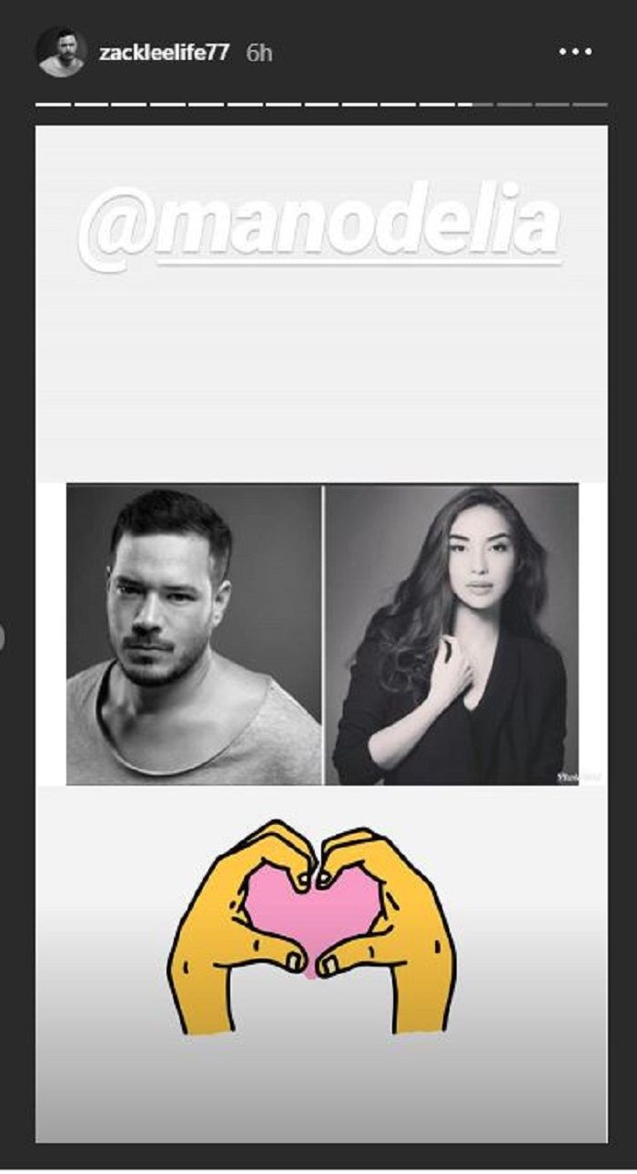 postingan foto Zack Lee dan Manohara