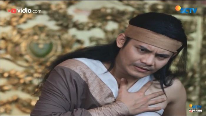 Salah satu scene yang diperankan Fiki Alman dalam sinetron